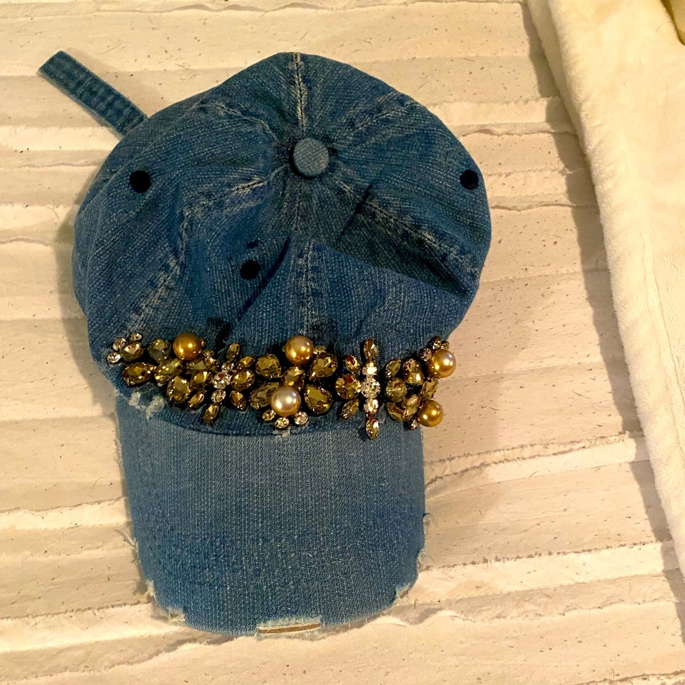 Cute gem baseball hat